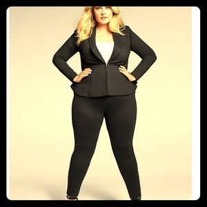 Torrid black dress suit size 2X pants and blazer